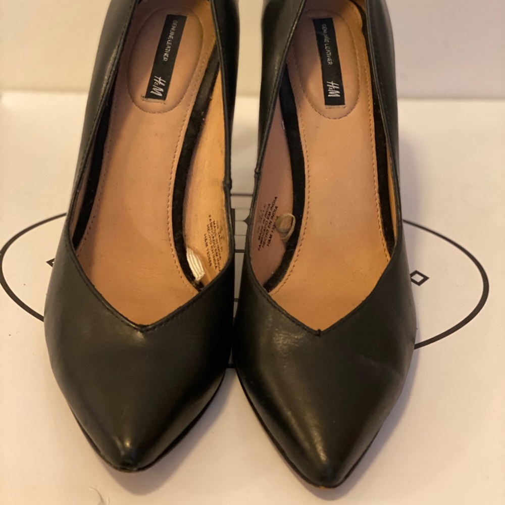 H & M Genuine Leather Heels